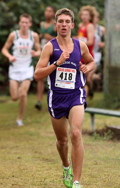 2010NCSXC BD1-1937.JPG - 2010 North Coast Section Cross Country Championships, Hayward High School, Hayward, California